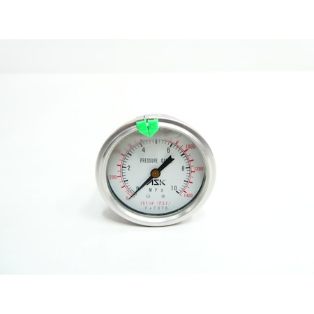 Ask 2.5IN 1/4IN 0-1450PSI PRESSURE GAUGE OPG-ADU-G1/4